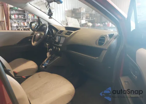 2012 Mazda Mazda5 Touring z USA, uszkodzony, nr VIN JM1CW2CL3C0136544